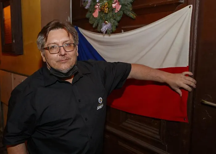 Pivovar Maly Janek - Restaurace, A Stany Отель Jince